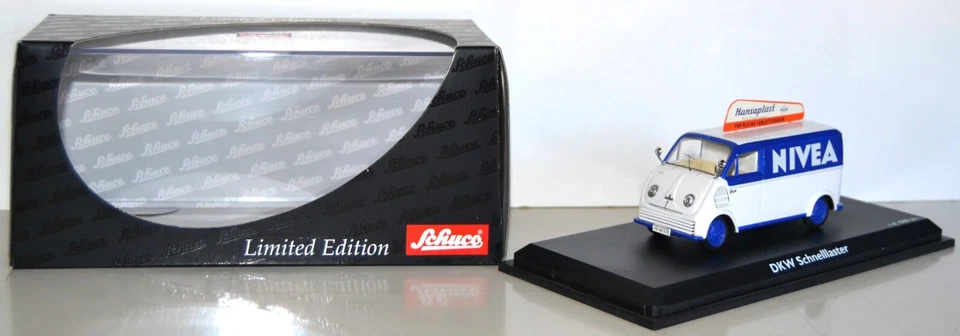 Schuco 1/43. DKW schnellaster 1954 "Nivea". Réf. 02408. S.L. 1000 pièces. - Photo 1/1