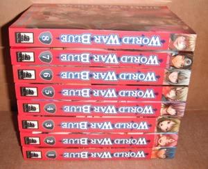 World War Blue Vol. 1,2,3,4,5,6,7,8 Manga Graphic Novels Set English! - Picture 1 of 3
