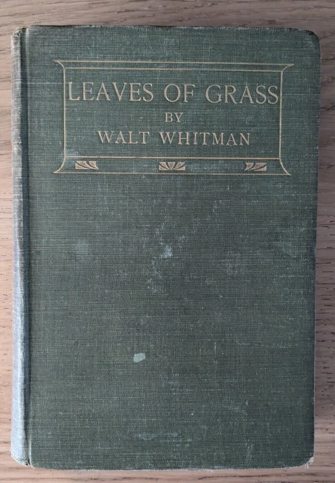 LEAVES OF GRASS by WALT WHITMAN - DAVID MCKAY - Hardback - 1900  - Изображение 1 из 1