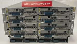 Cisco UCS 5108 8x UCS B200 M3 Blade 16x E5-2695v2 1536GB DDR3 RAM Blade Solution - Picture 1 of 2