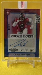 2021 Panini Contenders Optic Rookie Ticket Blue Joe Tryon-Shoyinka Autograph /99 - Picture 1 of 2