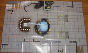 JUSTICE LEAGUE WATCHTOWER INJUSTICE GANG HIDEOUT JLU Unlimited HeroClix OP MAP - Picture 1 of 6