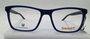 Timberland TB1596 Matte Blue 091 Plastic Eyeglasses Frame 54-18-145 Earthkeepers - Picture 1 of 5