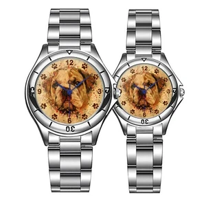 Reloj Bulldog Perro, Arte Vintage Estampado Pata, Regalo Unisex Único para Amantes de los Perros - Imagen 1 de 5