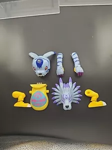 Digimon Gabumon Deluxe Micro Playset Figure - Bandai 2000 Garurumon Replacement - Picture 1 of 15