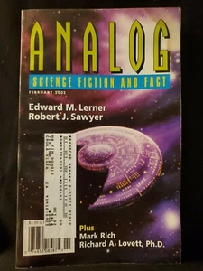 Analog Science Fiction And Fact Magazine February 2002 Edward M. Lerner - Picture 1 of 1