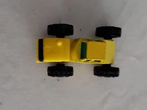 Metal Tonka 1992 Road Grader Yellow Construction 1/64 - Picture 1 of 6