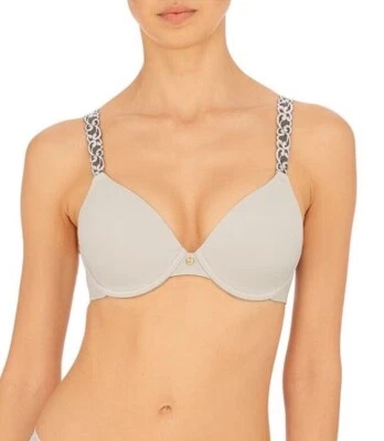  NATORI 732080 Pure Luxe Camiseta Con Aros Sujetador Lino Mineral Talla 32C Foto 1 de 4