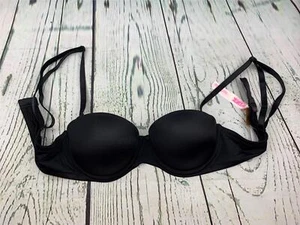 Wear Push Up Bra Strapless Black 34B - Picture 1 of 4