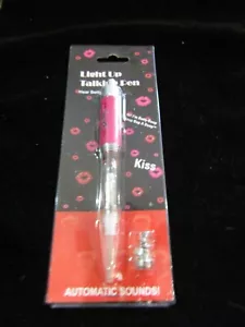 Betty Boop Light Up And Talking Pen NEW - Picture 1 of 7