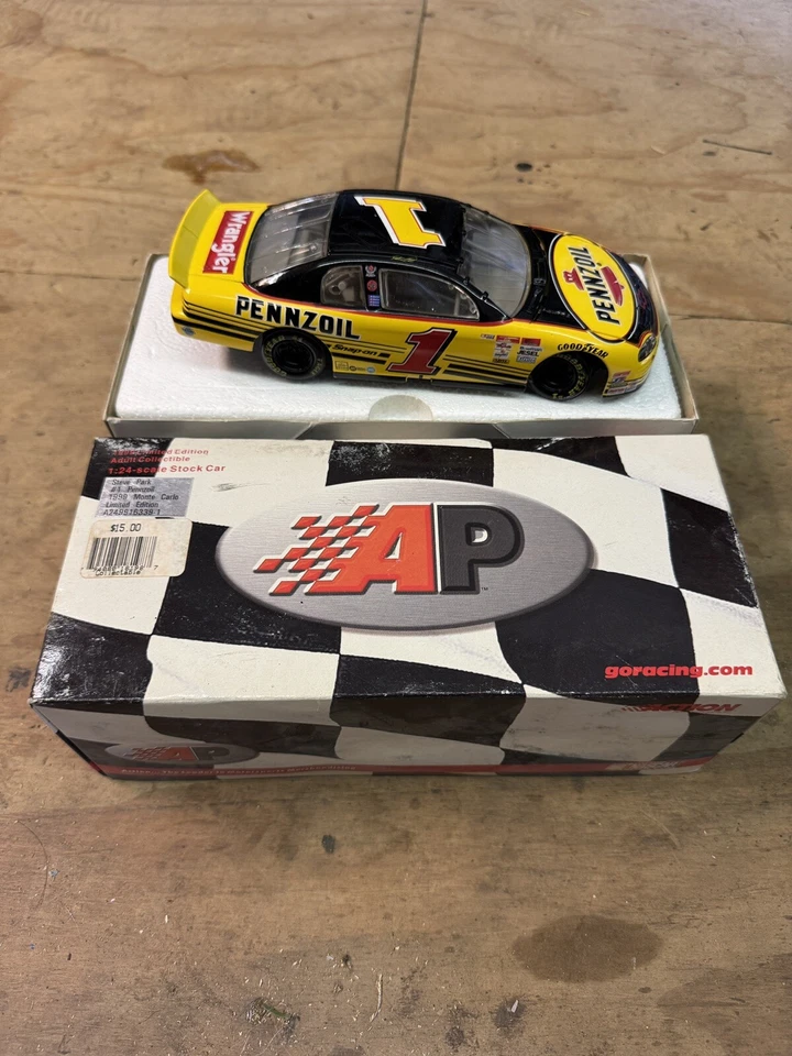 Steve Park #1 Pennzoil escala 1:24, modelo fundido a presión Monte Carlo 1999 Foto 1 de 1
