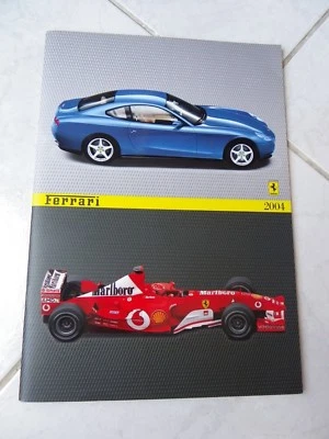 Ferrari 2004 360 Modena Spider 575M 612 ENZO Catalogo Brochure Prospekt - Immagine 1 di 2