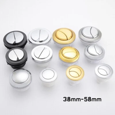 Replacement Dual Flush Push Button Toilet Cistern Water Saving Universal 38-58mm - Image 1 of 4