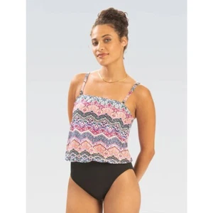 Dolphin Aquashape Blouson Strapless One Piece Swimsuit In Awestruck 12 - Picture 1 of 5