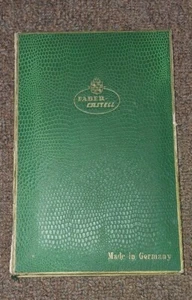 Vintage antique old rare advertisements pencil box Faber Castell Made in Germany - Picture 1 of 9