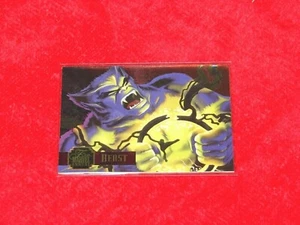 Tarjeta anual Flair Marvel 1995 Power Blast Chase #12 Beast (NS-89) - Imagen 1 de 1