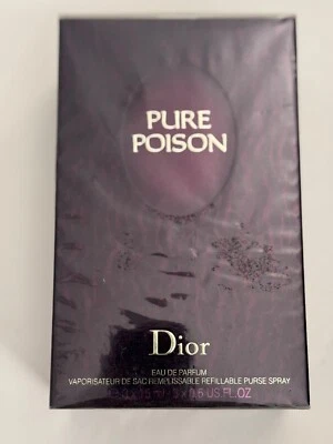 DIOR PURE VENENO 3 X 0,5 FL OZ EDP RECARGABLE MONEDERO SPRAY AMULETO FÓRMULA DE COLECCIÓN Foto 1 de 4