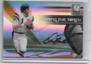 DAN FOUTS 2007 DONRUSS ELITE PASSANDO LA TORCIA AUTOGRAFO CERTIFICATO #/99 - Foto 1 di 1