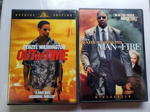Denzel Washington DVD LOT, Out of Time, Man on Fire - FREE SHIPPING - Bild 1 von 6