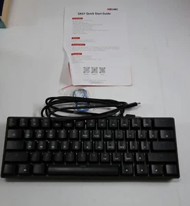 HK Gaming GK61 US/UK black/black - Bild 1 von 3