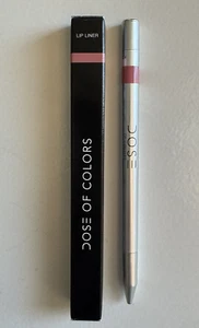 DOSE OF COLORS, Retractable LIP LINER "DELIGHT" MAUVE PINK, Lip MakeUp, New - Picture 1 of 4