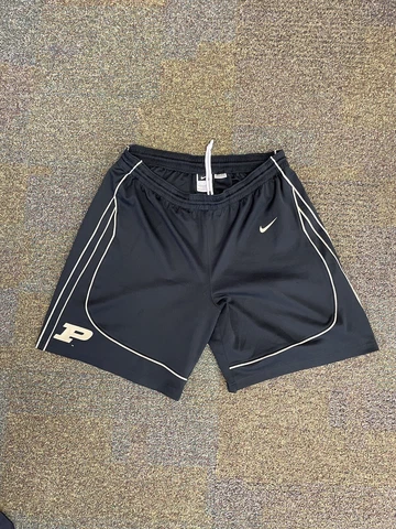 Nike Purdue University Boilermakers Men’s Size M Black Athletic Logo Shorts Cover
