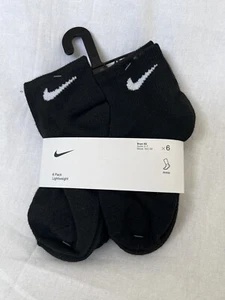 Nike Toddler/Little Kid's Lightweight Ankle Socks 6-Pairs - Picture 1 of 8