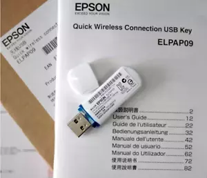 Brandneu Epson ELPAP09 USB schnelle drahtlose Verbindung USB-Stick - Bild 1 von 3