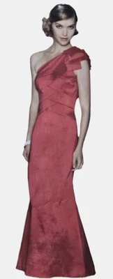 1980s One Shoulder Couture McClintock Dress Gown Simplicity 2253 Sewing Pattern - Image 1 of 3