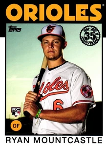 2021 Topps #86B-8 Ryan Mountcastle 1986 Topps Baseball 35th Anniversary - Picture 1 of 2