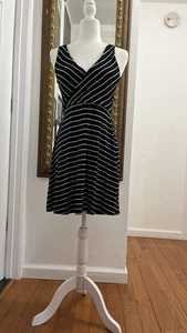 VICTORIA SECRET PINK WOMEN'S BLACK MINI TANK DRESS size S #56 - Picture 1 of 6