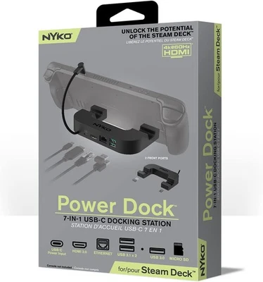 Nyko – Power Dock 6-in-1 Steam Deck Dock - Brand New - Image 1 of 4