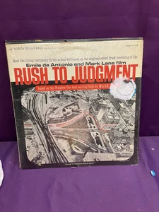 Emile de Antonio und Mark Lane Film Ansturm auf Urteil LP Vinyl A - Bild 1 von 12