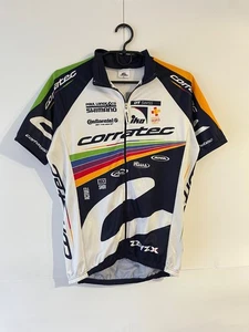 Corratec DT Swiss Iko Cycling Men Multicolor Full Zip Jersey Size L - Picture 1 of 9