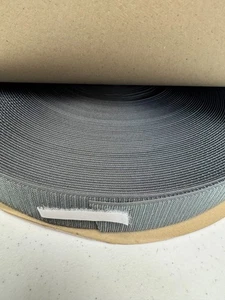 1.5" Nylon Gray- Sew-On Hook fastener - 50 Yards - Picture 1 of 3