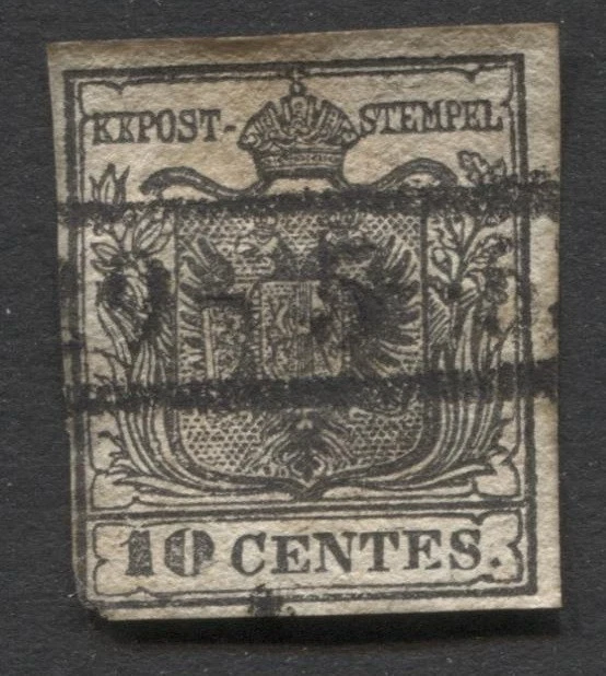 10 centesimi, annullo Milano (rif. 406) - Imagen 1 de 1