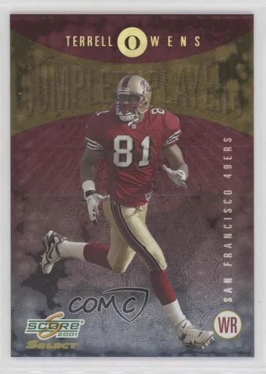 2001 Score Select Complete Players /550 Terrell Owens #CP-16 HOF - Image 1 of 2