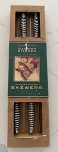 Williams Sonoma 18 Zoll Edelstahl Spieße Neu im Karton - Bild 1 von 4