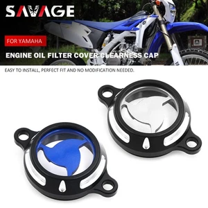 Engine Fluid Oil Filter Cover Cap for YAMAHA WR 250F WR450F YZ450F/FX YZ250F FX - Picture 1 of 10
