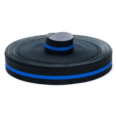 Country Brook Design® 7/8 Inch Thin Blue Line Grosgrain Ribbon, 5 Yards - Image 1 of 4