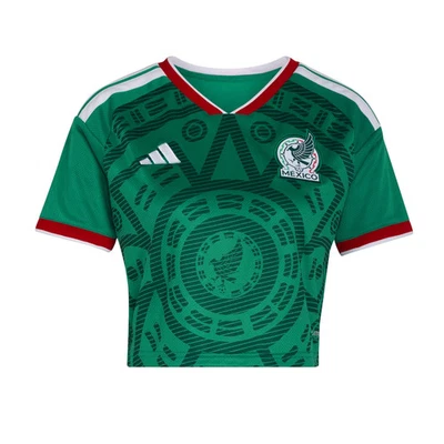 Camiseta corta Adidas 2026 México Stadium Home para mujer Foto 1 de 3
