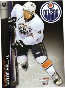 TAYLOR HALL EDMONTON OILERS FATHEAD TRADEABLES 2011 REMOVABLE STICKER NHL 49 - Picture 1 of 10
