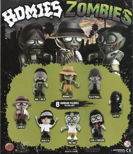 Homies Zombies Mini Figures Set Of 8 - Picture 1 of 2