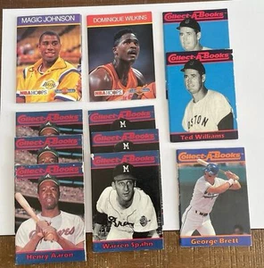 Collect-A-Books Lote de 11 Aaron, Ted Williams, Magic ¡y más! - Imagen 1 de 2