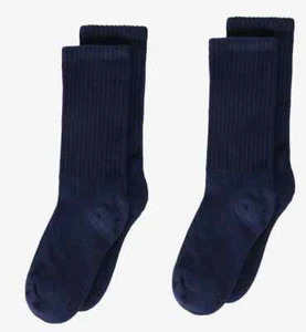 Jefferies Socks L10824 Kids Seamless Sport Half Cushion Crew 3 Pack Socks Size M - Picture 1 of 1