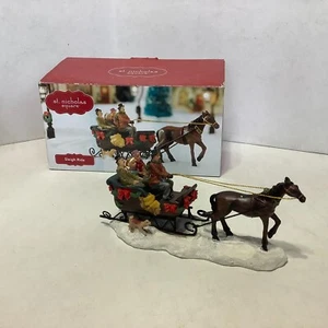 St Nicholas Square Sleigh Ride Christmas w/Box - Picture 1 of 9
