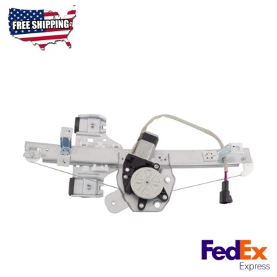 Regulador de ventana lado pasajero trasero compatible con 08-17 Pontiac G8 Chevrolet Caprice Foto 1 de 4