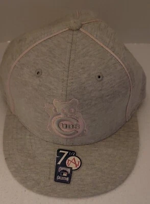 Chicago Cubs Cooperstown American Needle Adjustable Hat Pink Embroidered Adult - Image 1 of 4