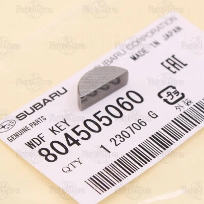 Nuevo Genuino Subaru EJ20 EJ22 EJ25 Cigüeñal Polea Woodruff Key Way 804505060 Foto 1 de 4