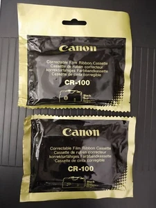 2x Ribbon CANON CR-100 Typestar Starwriter Correctable Ribbon as shown - Picture 1 of 1
